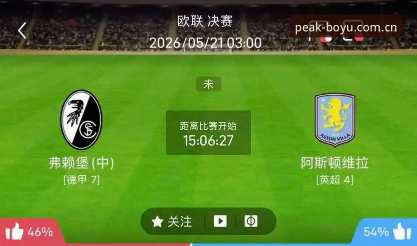 欧联杯巅峰对决 vs 30年冠军荒终结：维拉3-0大胜弗赖堡，埃梅里创纪录的背后深度解析
